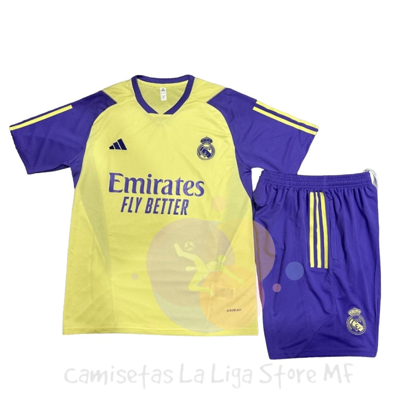 Conjunto entrenamiento corto Real Madrid talla M